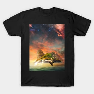 Whale Jumping T-Shirt